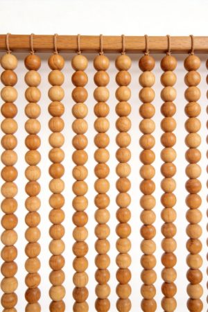 Wooden Bead Curtain Room Divider Decoration